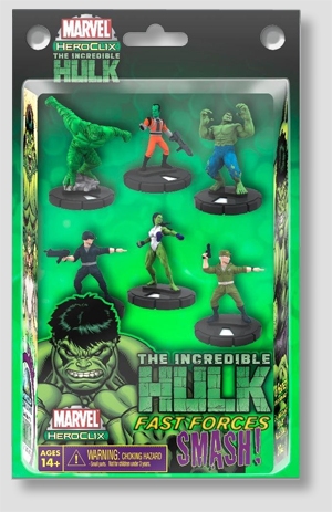 Marvel HeroClix Miniatures: Incredible Hulk Fast Forces 6-Pack