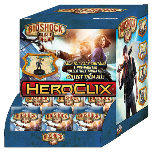 HeroClix Bioshock Infinite 24ct Counter Top-Display Box