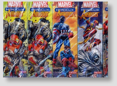 Marvel HeroClix Miniatures: Avengers 10ct Booster Brick