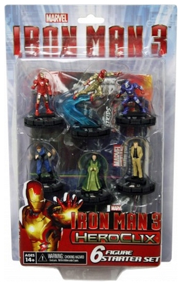 Marvel HeroClix Miniatures: Iron Man 3 Movie Starter Set