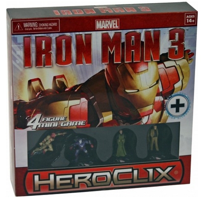 Marvel HeroClix Miniatures: Iron Man 3 Movie Mini Game