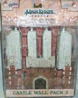 Mage Knight Miniatures Castle Wall Pack 2