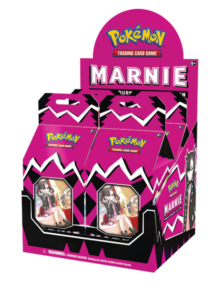 Pokemon Sword & Shield: Marnie Tournament Collection 4ct Display Box
