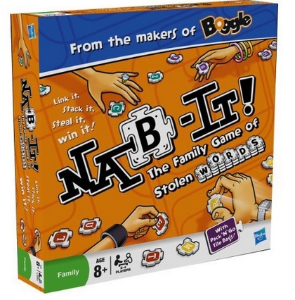 Nab-It The Family Game of Stolen Words Board Game