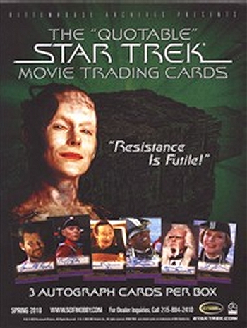 Rittenhouse The Quotable Star Trek Movie Trading Cards