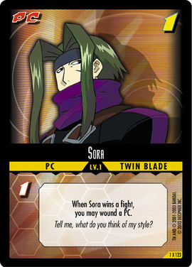 Dot Hack Sora 1x123 Foil Card