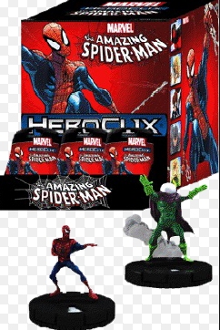 Marvel HeroClix Miniatures: The Amazing Spider-man 24ct Gravity Feed Display