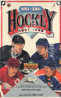 Upper Deck NHL Hockey 1991-1992 Booster Box