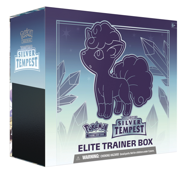 Pokemon Sword & Shield: Silver Tempest Elite Trainer 10ct Case ( Alolan Vulpix )