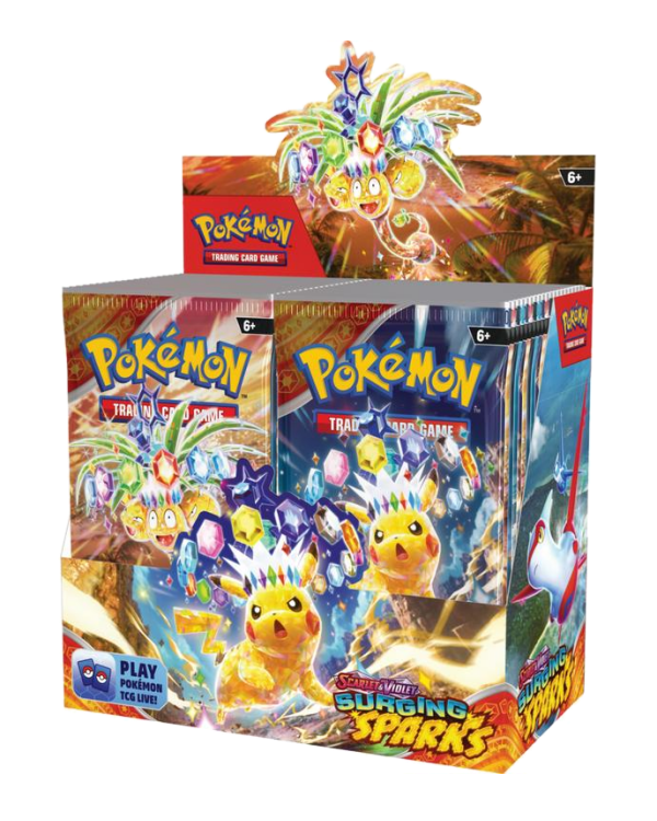 Pokemon Scarlet & Violet: Surging Sparks Booster Case