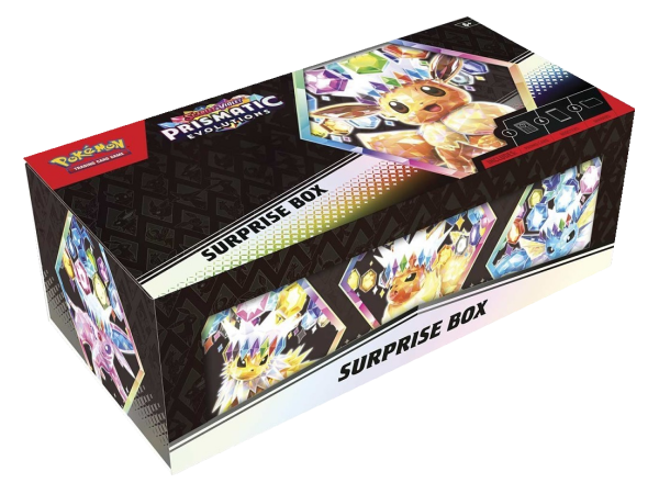 Pokemon Scarlet & Violet: Prismatic Evolutions Surprise Box