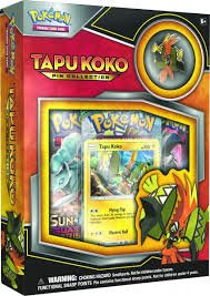Pokemon Tapu Koko Pin Collection Box Set