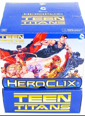 DC HeroClix Miniatures: Teen Titans 24ct Counter-top Display