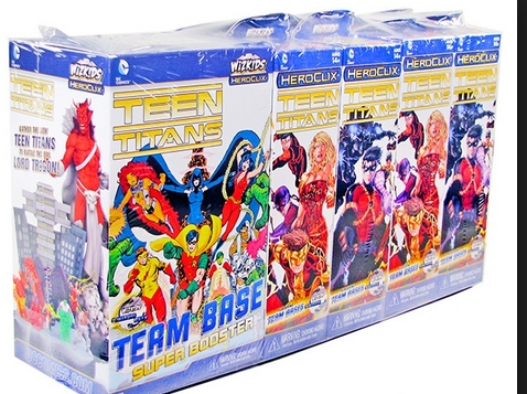 DC HeroClix Miniatures: Teen Titans 9ct Booster Brick