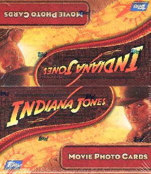 Topps Indiana Jones Kingdom of the Crystal Skull Hobby Trading Cards Box