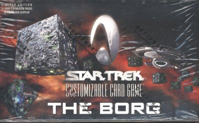 Star Trek The Borg 6 Count Booster Box Case