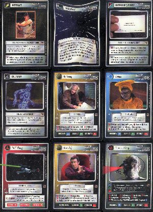 Star Trek Fajo Collection 18 Card Set Cards Only
