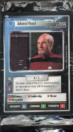 Star Trek Introductory Federation Two-Player 4 Card Only Set