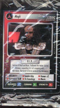 Star Trek Introductory Klingon Two-Player 4 Card Only Set