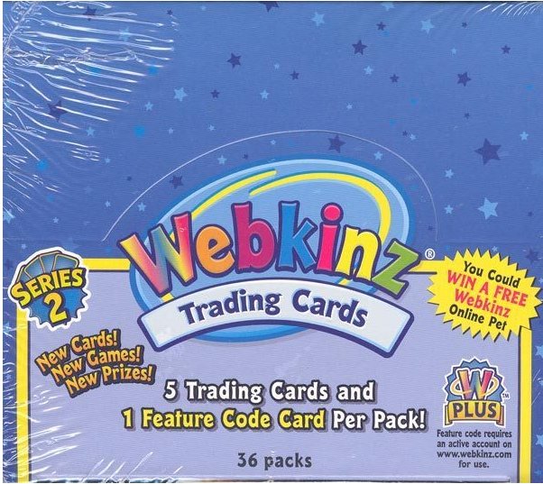Webkinz Series 2 Trading Cards Box