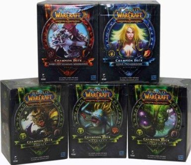 World of Warcraft TCG Champion Decks Set Erweiterung Deck WoW Booster Pack 