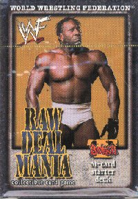 WWE Raw Deal Mania You Didnt Just Say That Starter Deck