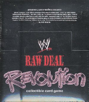 WWE Raw Deal Revolution Booster Box